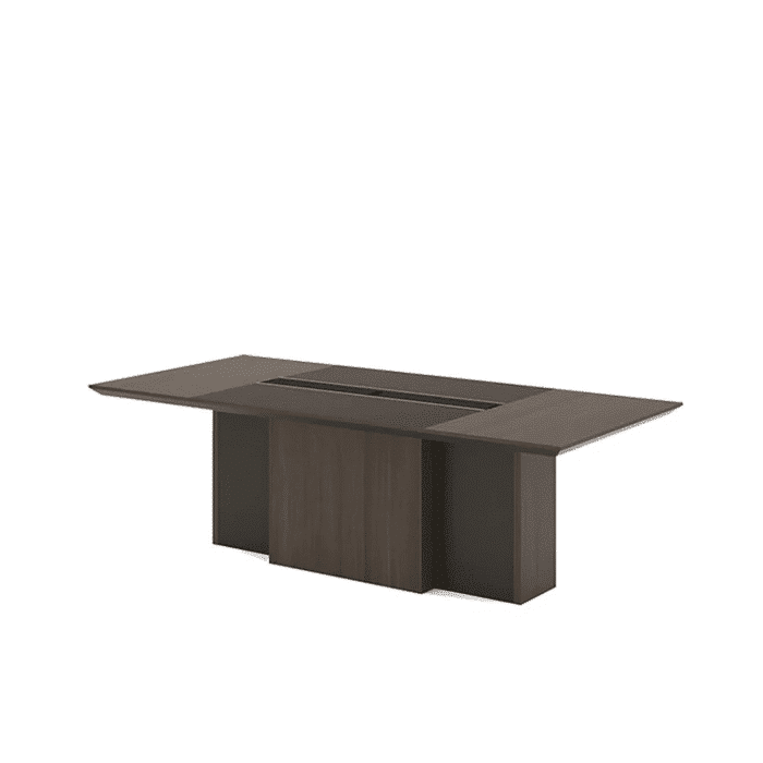Meeting table 240cm – Wood x Black Ra-MT6