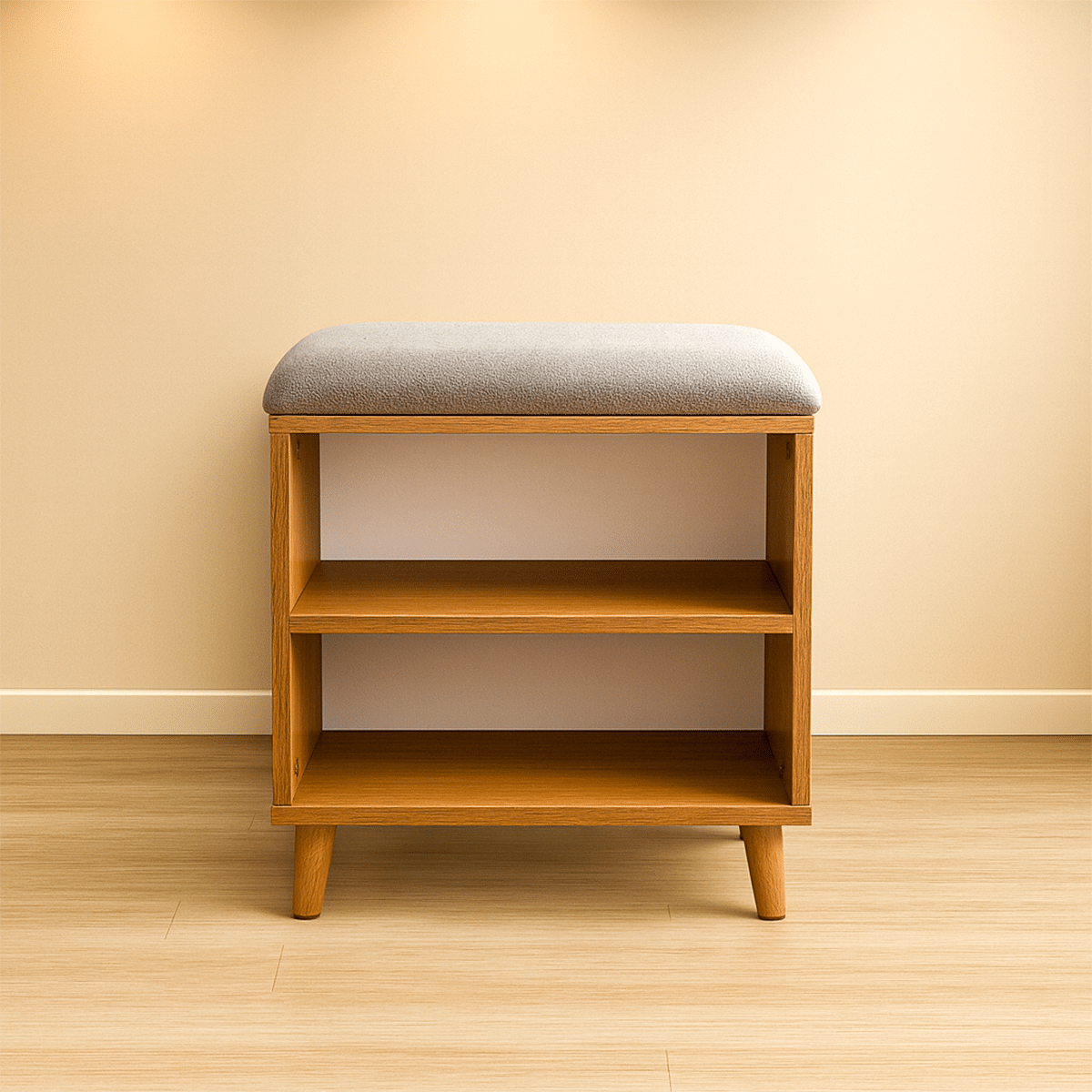 Shoe rack 50x30cm - Wood x Gray RA-S52