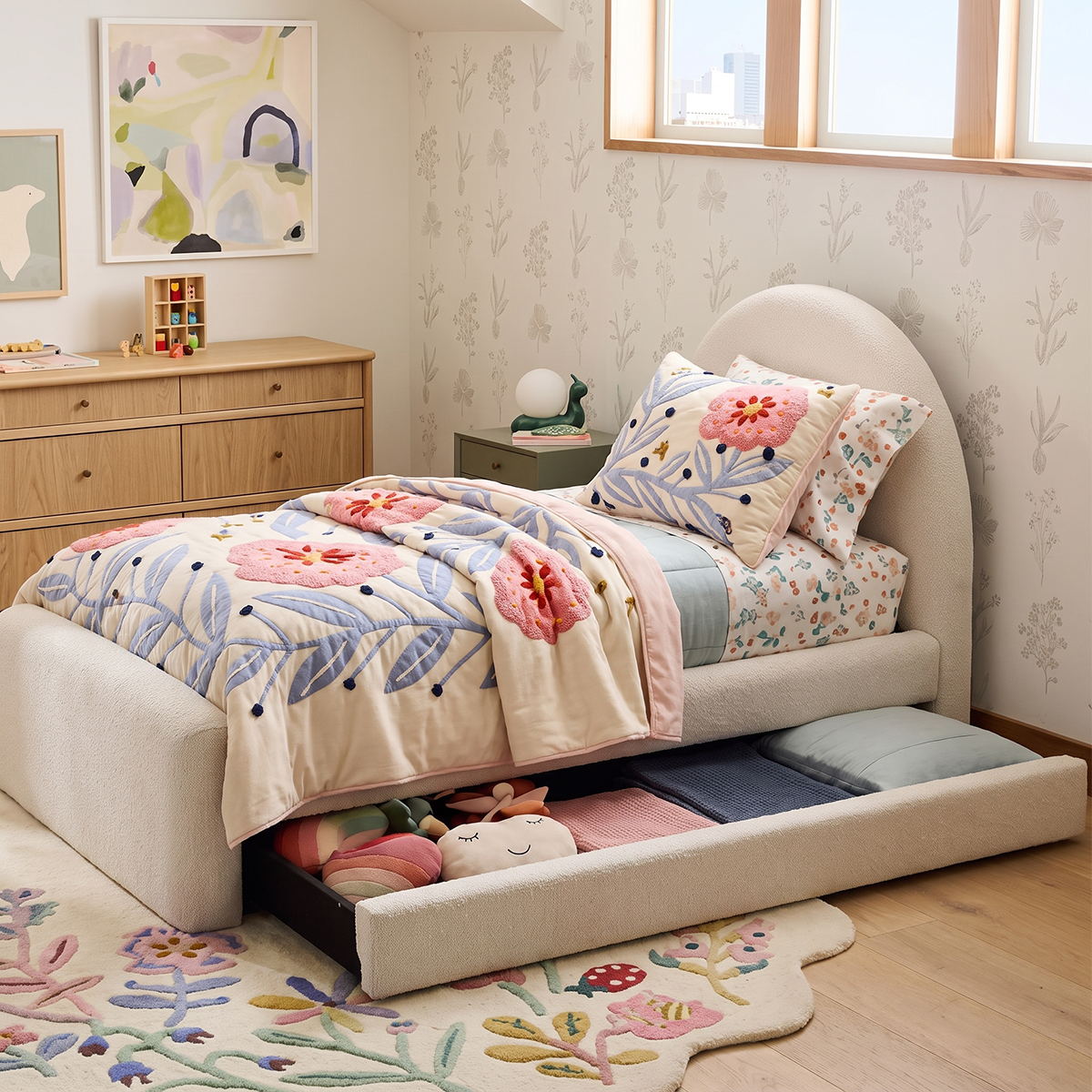 Bunk Bed 120 cm - Beige RA-BD208