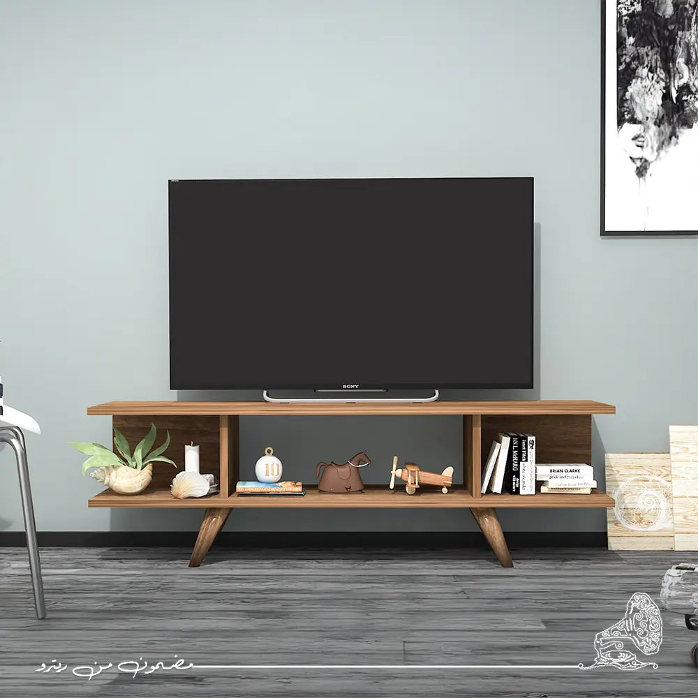 ترابيزة تلفزيون 120×30سم-خشبيRA-U17 – Retro