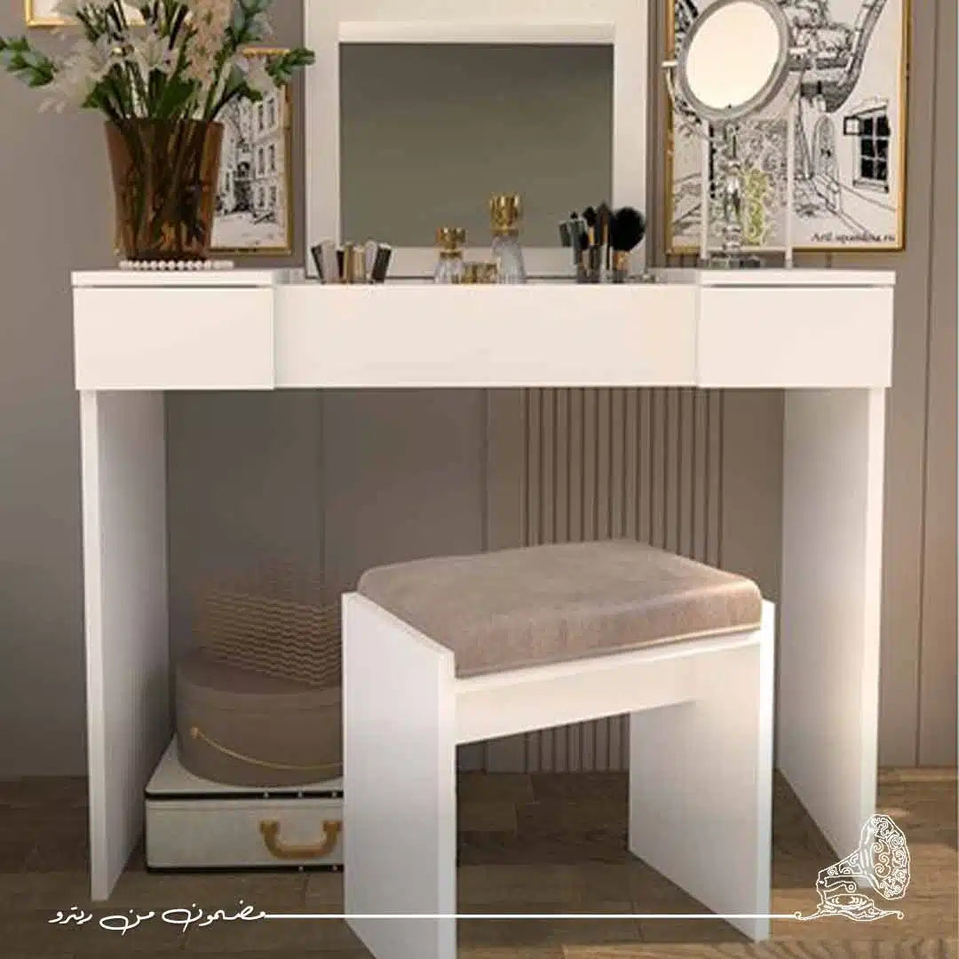 Modern Dressing Table 92x86cm – White RA-H31