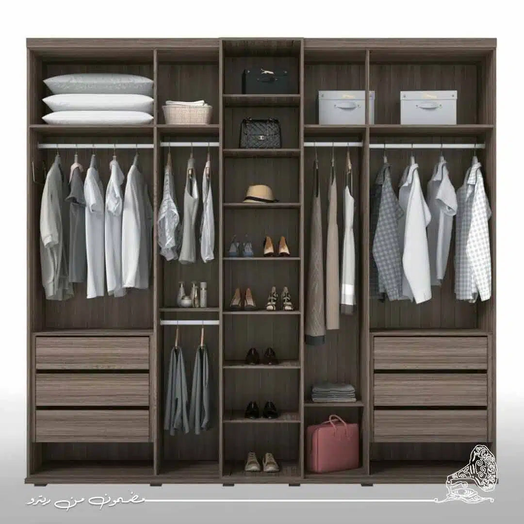 دريسنج مودرن 180×200سم–بني RAF-D40