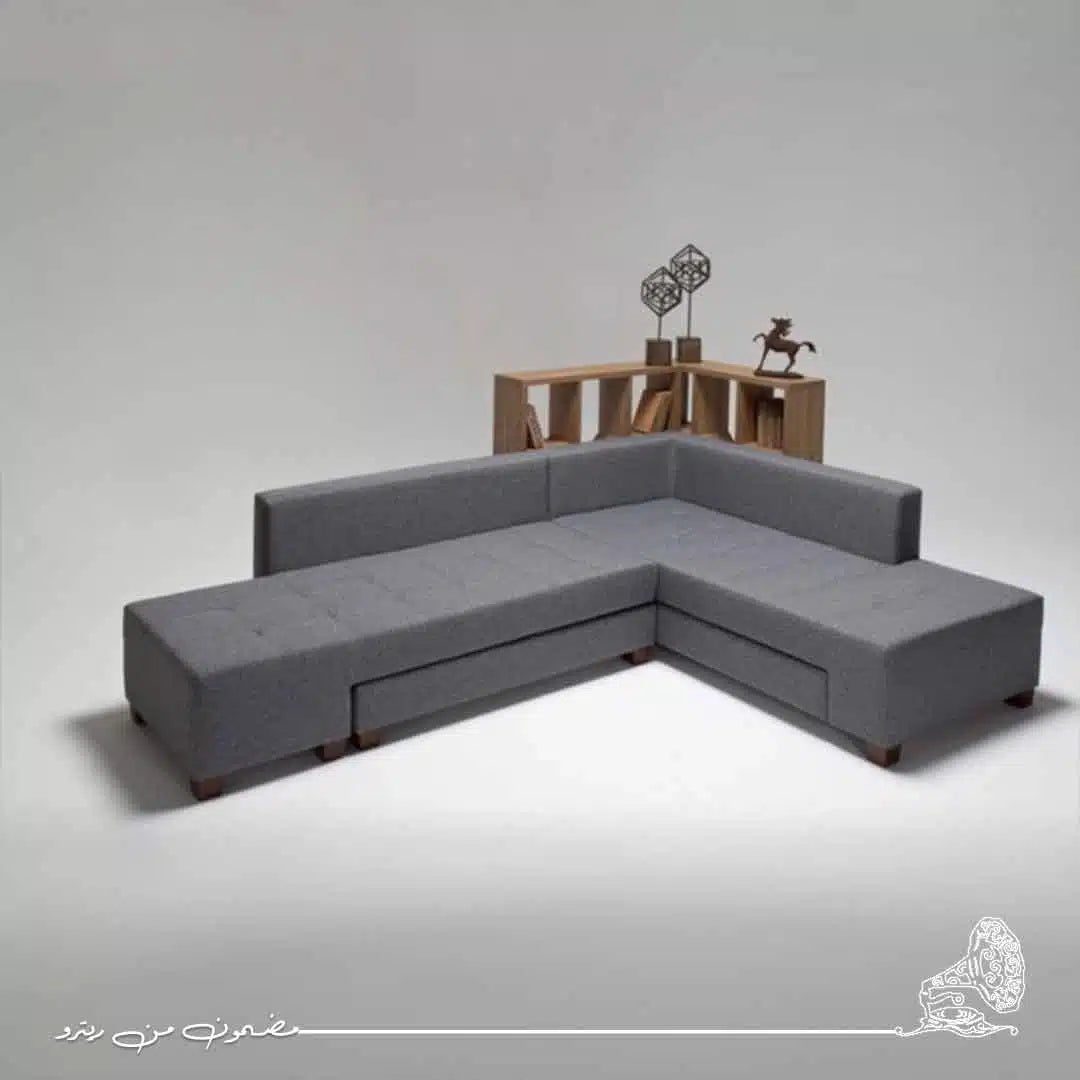 كنبة سرير 280×206 سم - رمادي RA-SF23