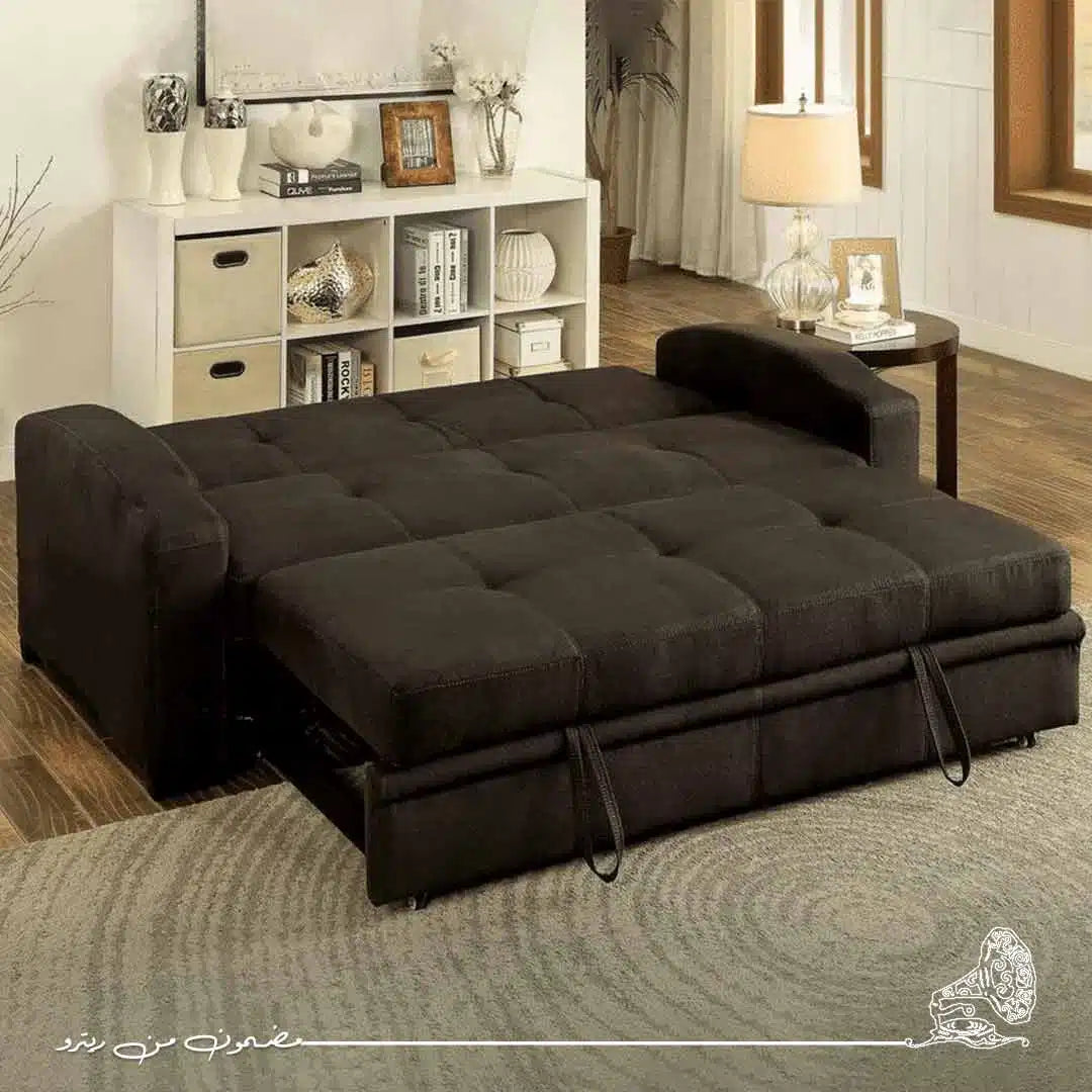 كنبة سرير 95×225سم-بني RA-SF104