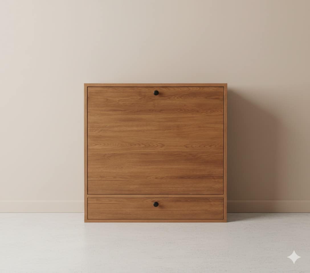 Wall-mounted desk 80x17cm – Wooden RA-F74