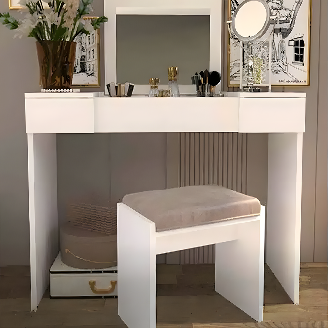 Modern Dressing Table 92x86cm – White RA-H31