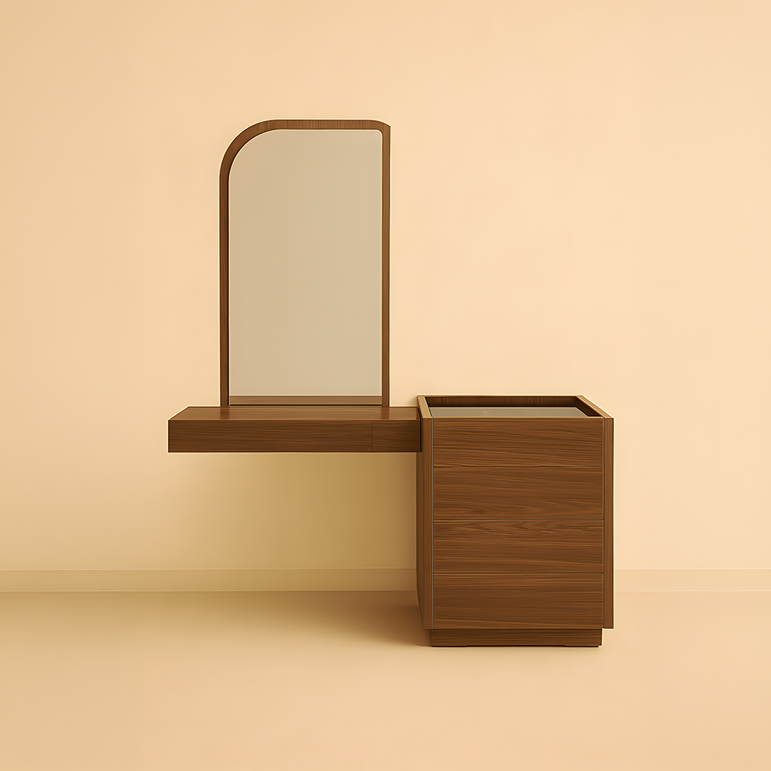 Modern Dressing Table 150x40cm - Brown RA-H35