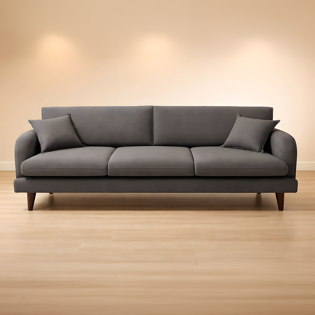 3-Piece Modern Living Room Set - Gray RA-LR37