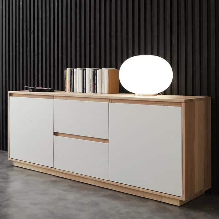 Modern Buffet 180x45cm – Off White x Beige RA-BUF03