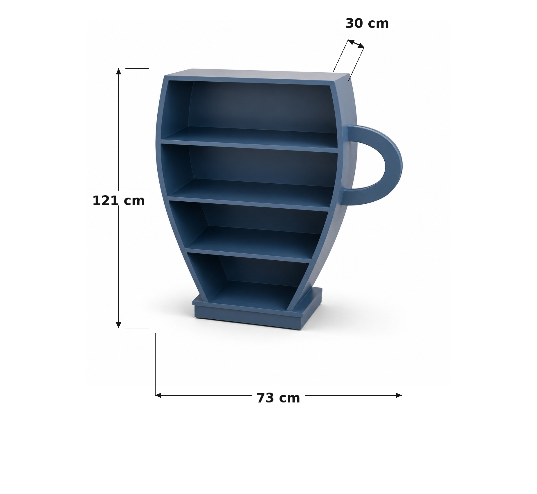 Coffee corner unit 73x30cm - Blue RA-CF35