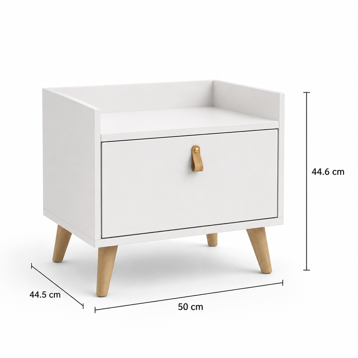 كومود مودرن 50×44.5سم-بيج RA-CO25
