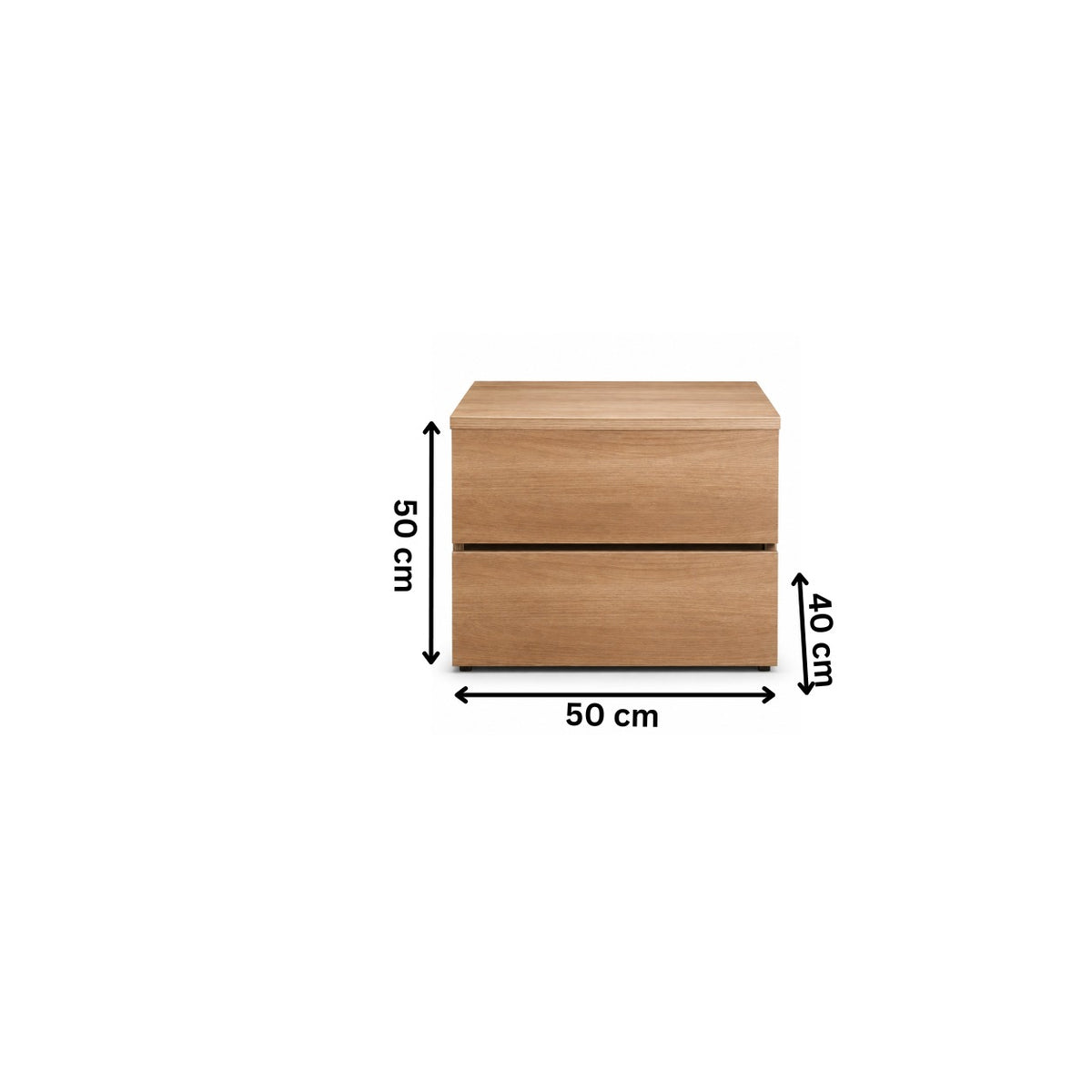 كومود مودرن 50×40سم-خشبي RA-CO42