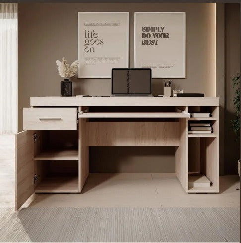 مكتب مودرن 140×40سم-بيج RA-F109