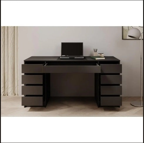 مكتب مودرن 140×40سم-أسود RA-F112