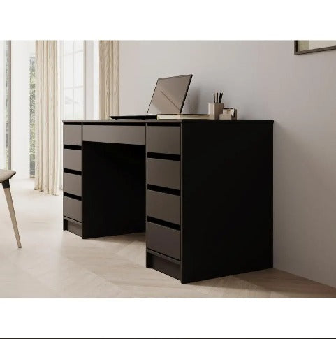 مكتب مودرن 140×40سم-أسود RA-F112
