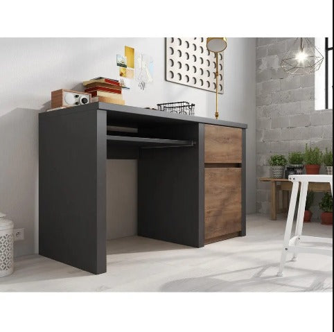 مكتب مودرن 120×40سم-بني×خشبي RA-F114