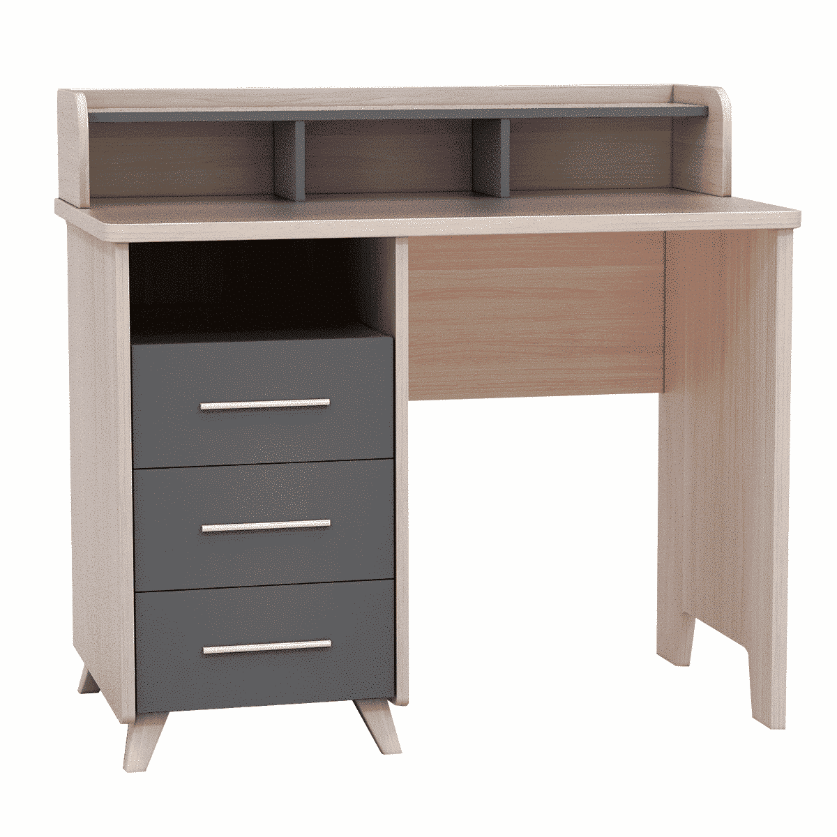 Modern desk 100x55cm - Beige x Gray RA-F20