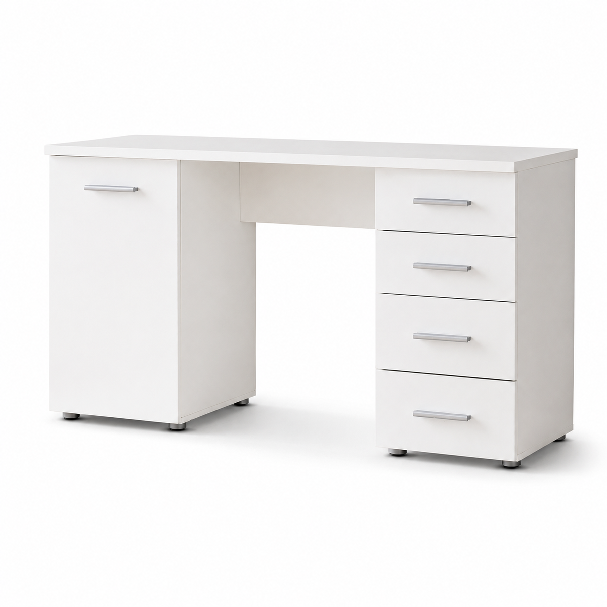 Modern desk 140x55cm - White RA-F28