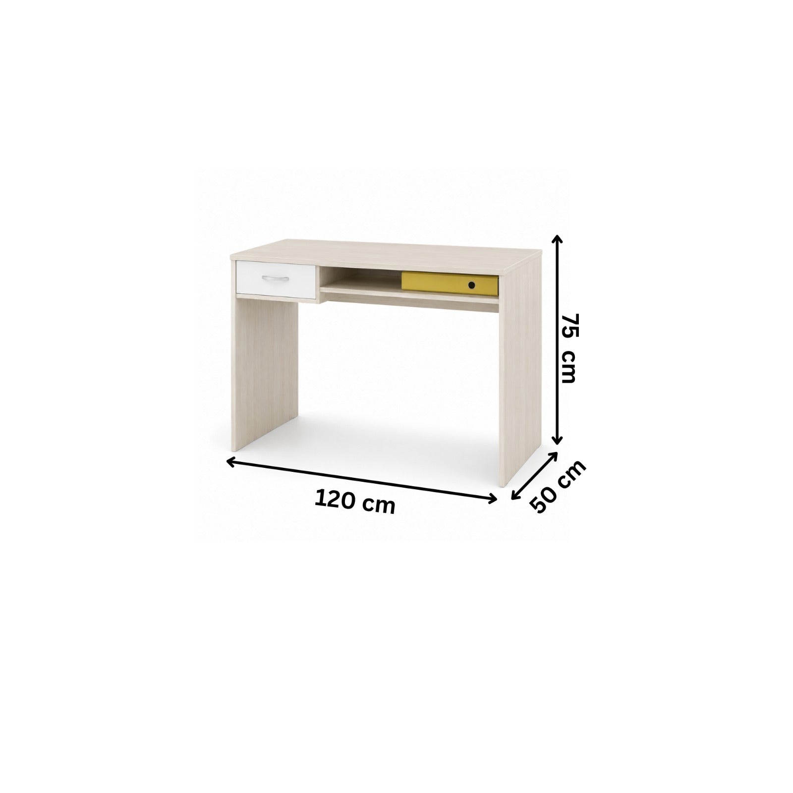 مكتب مودرن 120×50سم-بيج RA-F47