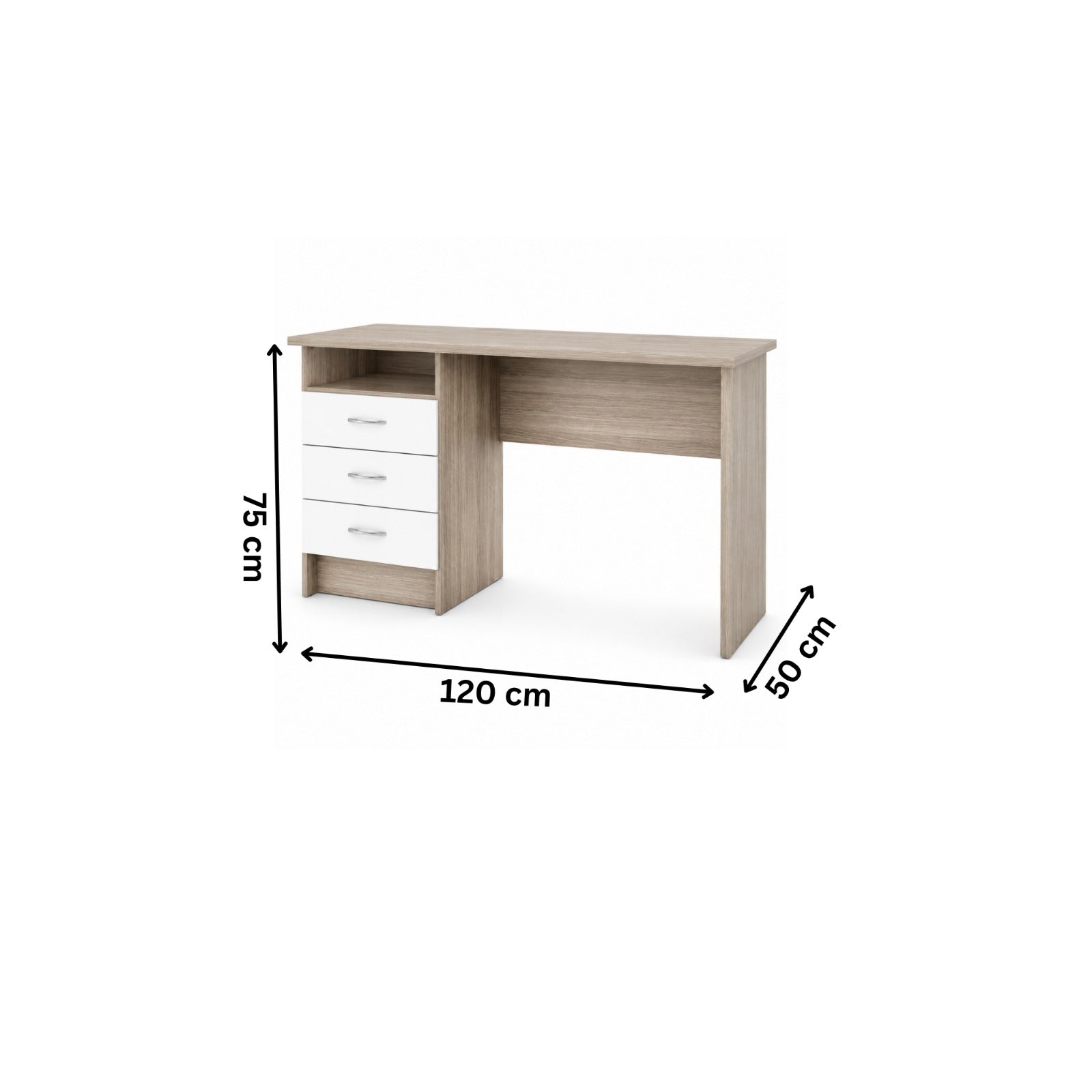 مكتب مودرن 120×50سم-خشبي RA-F48