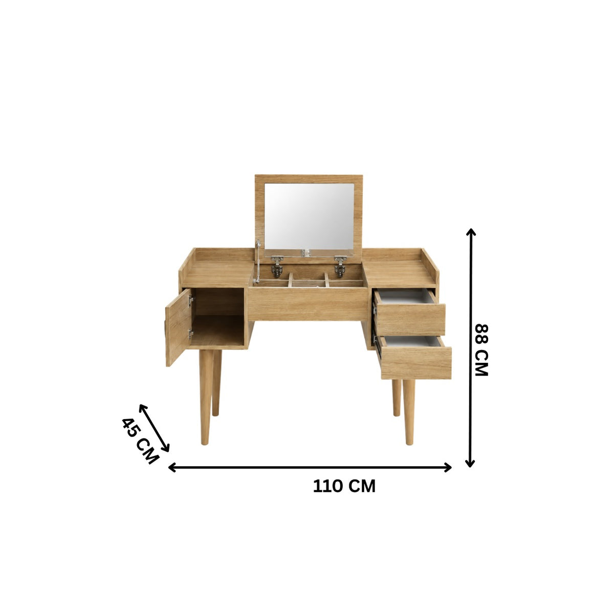 Modern Dresser 110x45cm - Wooden RA-H39