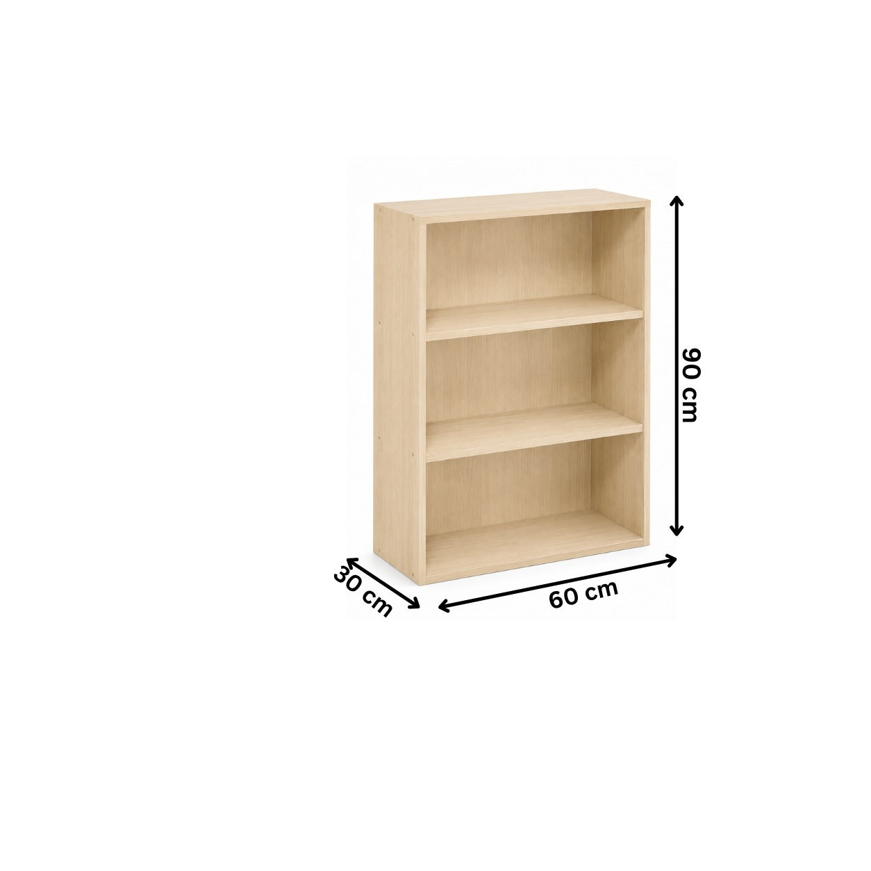 Display bookcase and shelves 30x60cm - RA-MK25