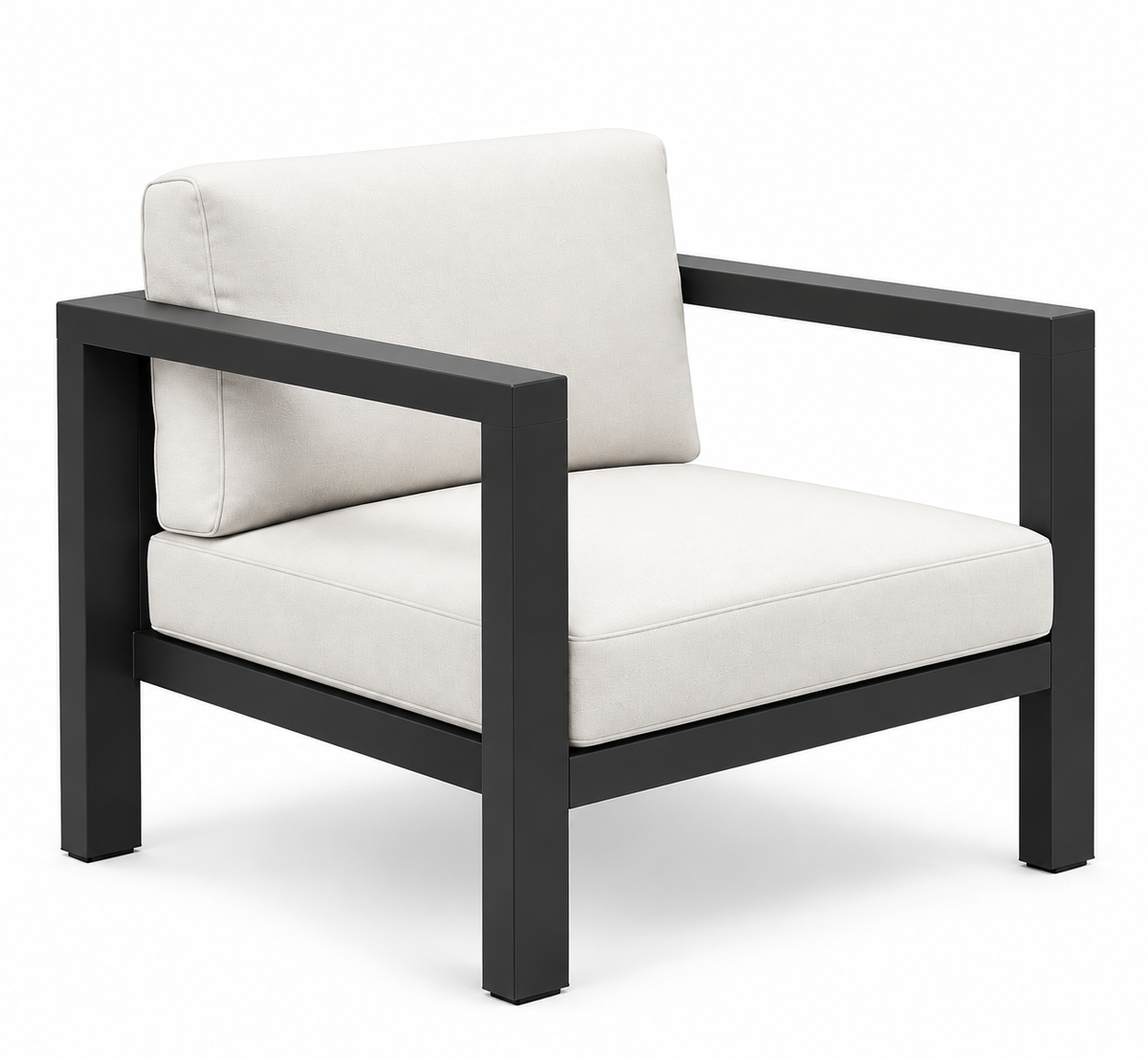 طقم اثاث خارجي 4 قطع– أسود×خشبي RA-OD46