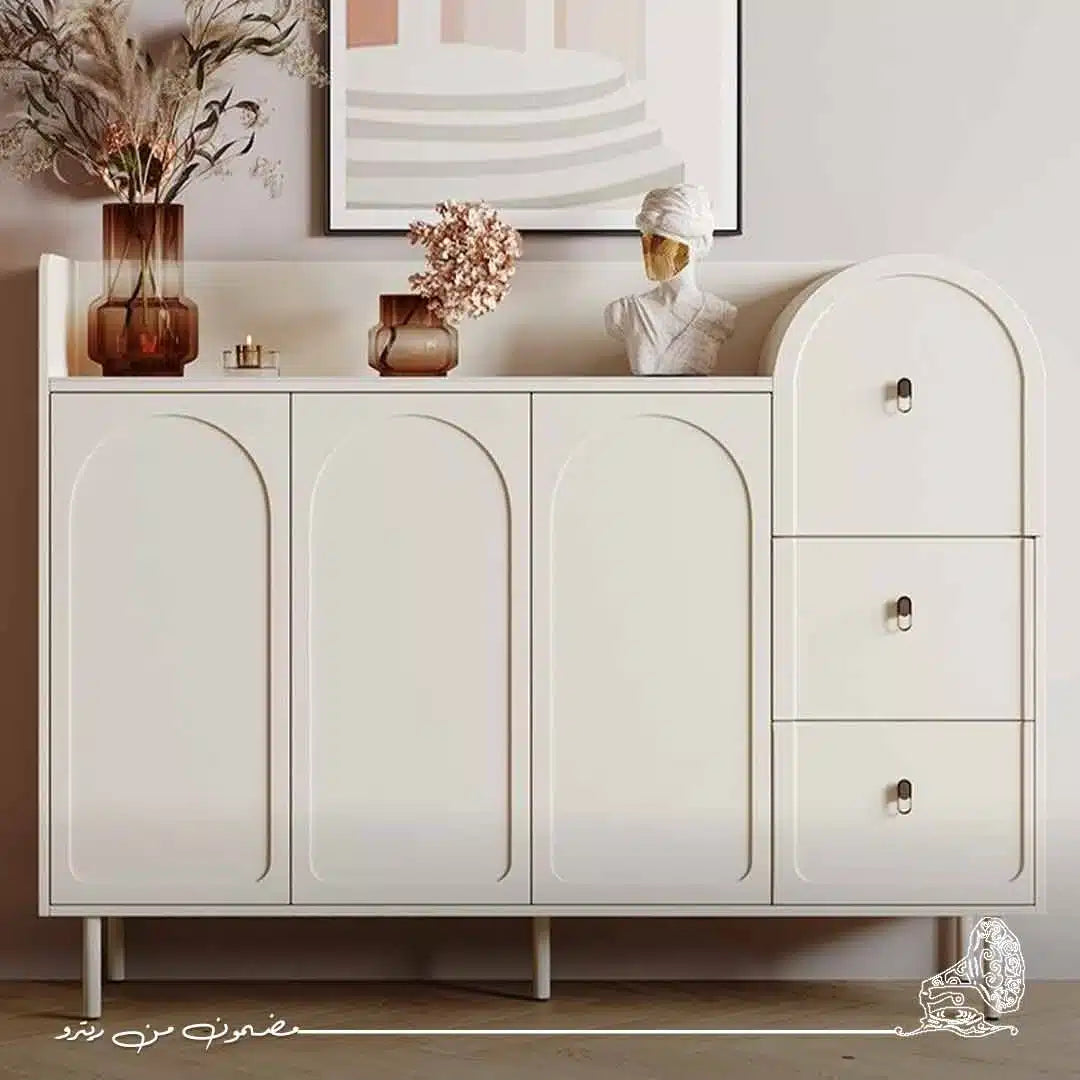 Shoe rack 140x50cm - White RA-S65