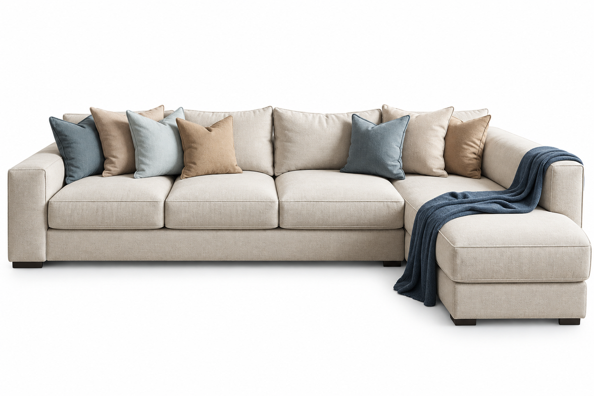 ركنة مودرن300×210سم بيج فاتح RA-SF194