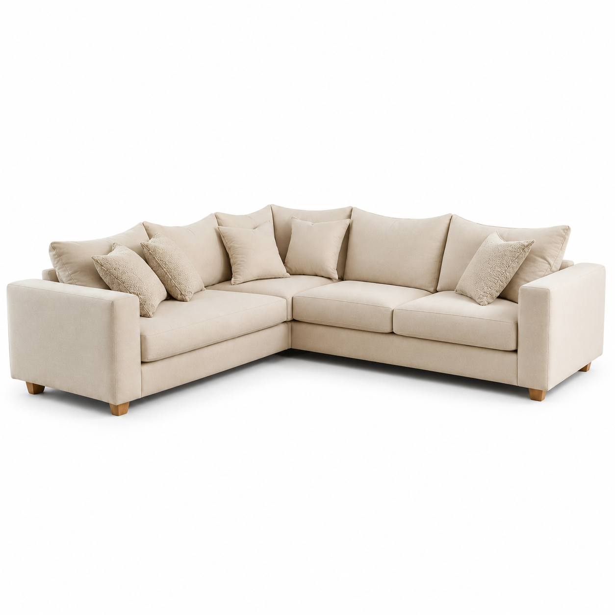 Modern corner sofa 290x220cm off-white RA-SF201