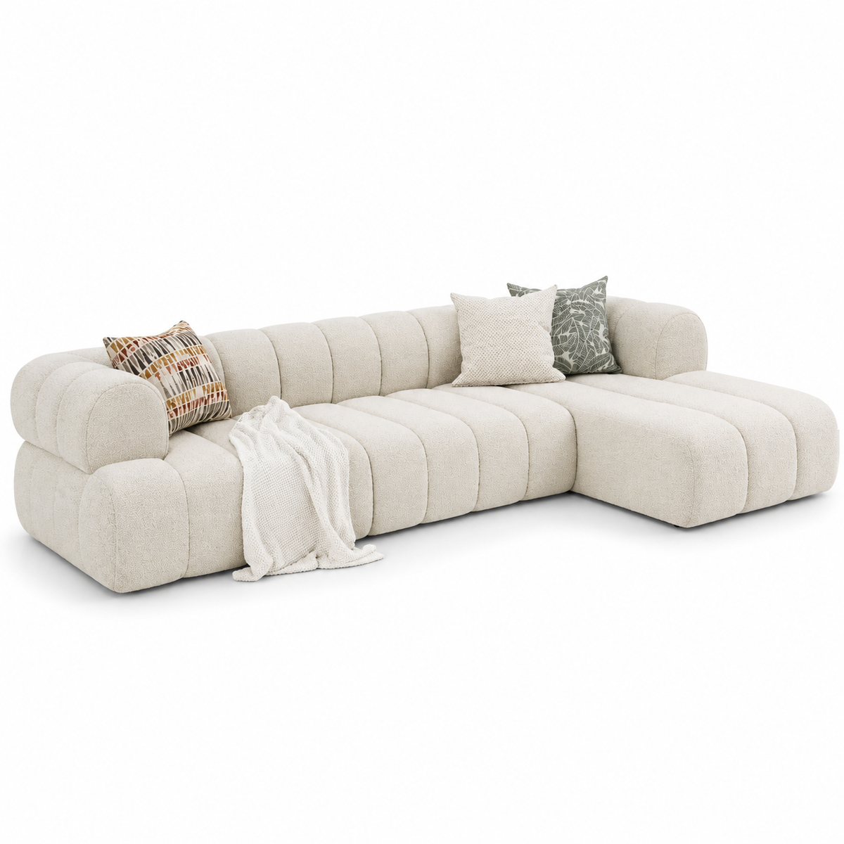 Modern corner sofa 300x200cm off-white RA-SF205