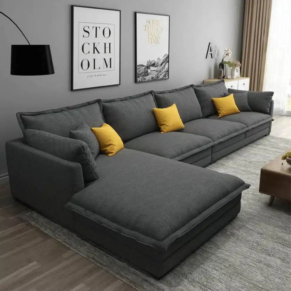 Modern corner sofa 300x200cm - Gray RA-SF206