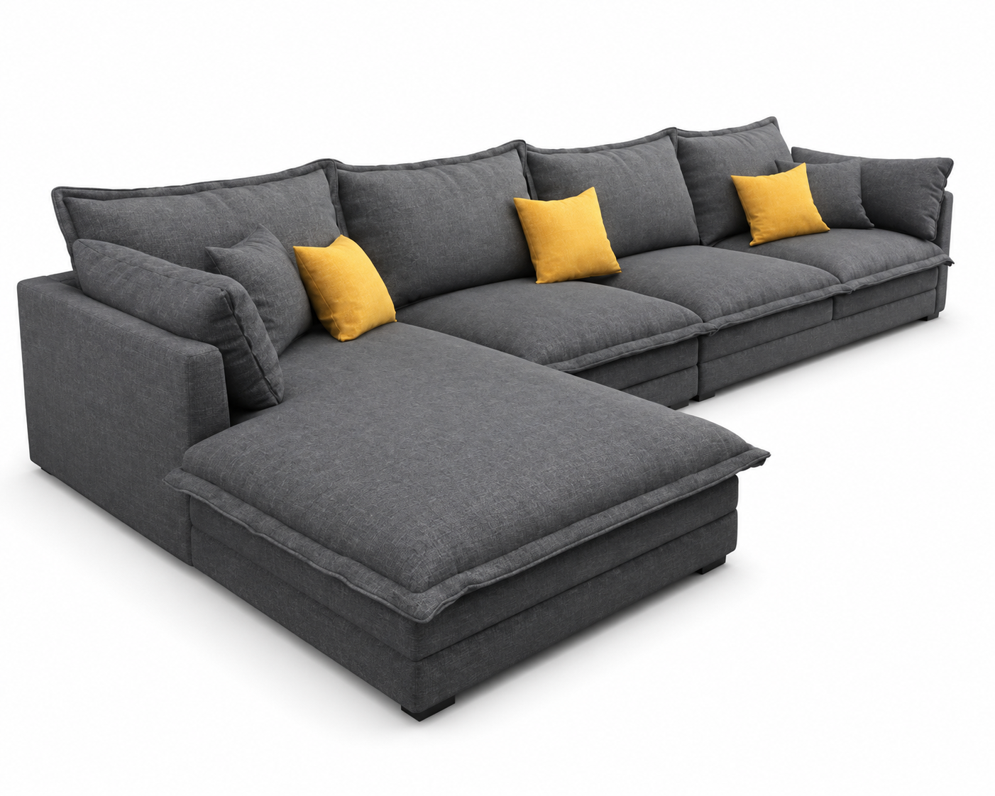 Modern corner sofa 300x200cm - Gray RA-SF206