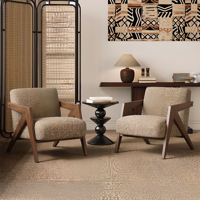 Wooden chair 60x80cm - Brown RA-SF214