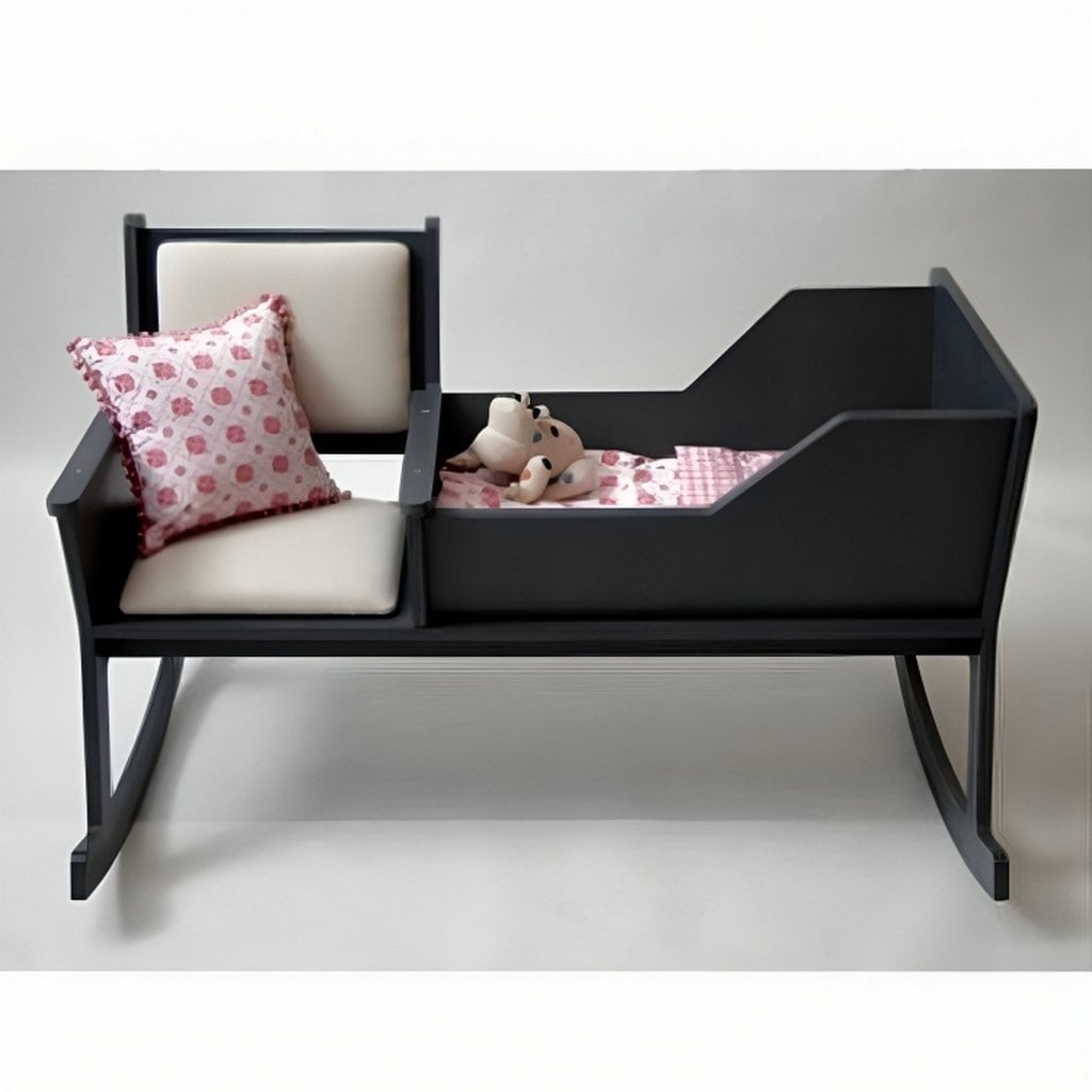 كرسي هزاز 140سم -أسود×بيج RA-SF239