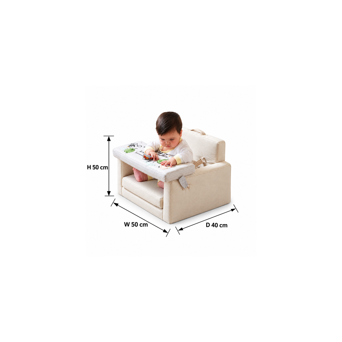 50cm Children's Chair - Beige RA-SF242