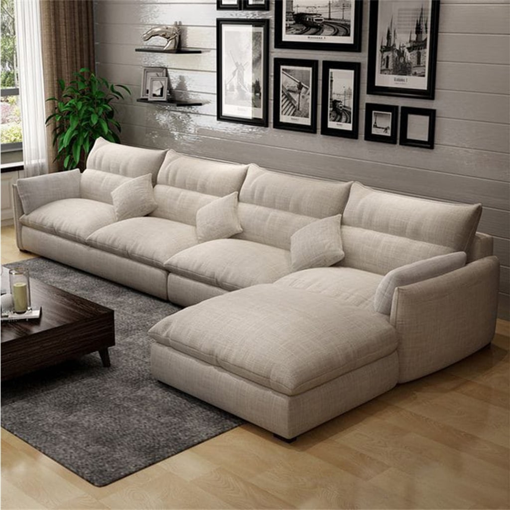 Modern corner sofa 280x180cm - Beige RA-SF29