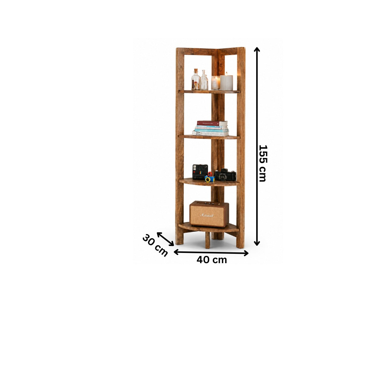 30x40cm Display Unit - Wooden RA-SI58