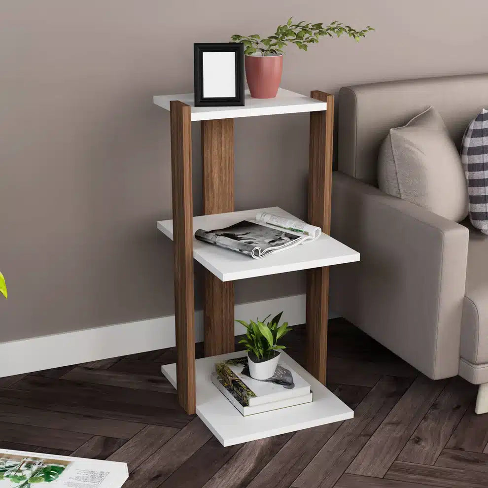 Side table 30x40cm - Wood x White RA-T105