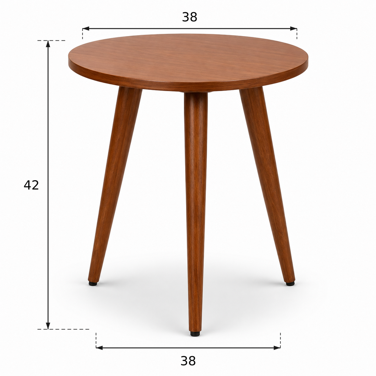 Side table 38x38cm - Brown RA-T118