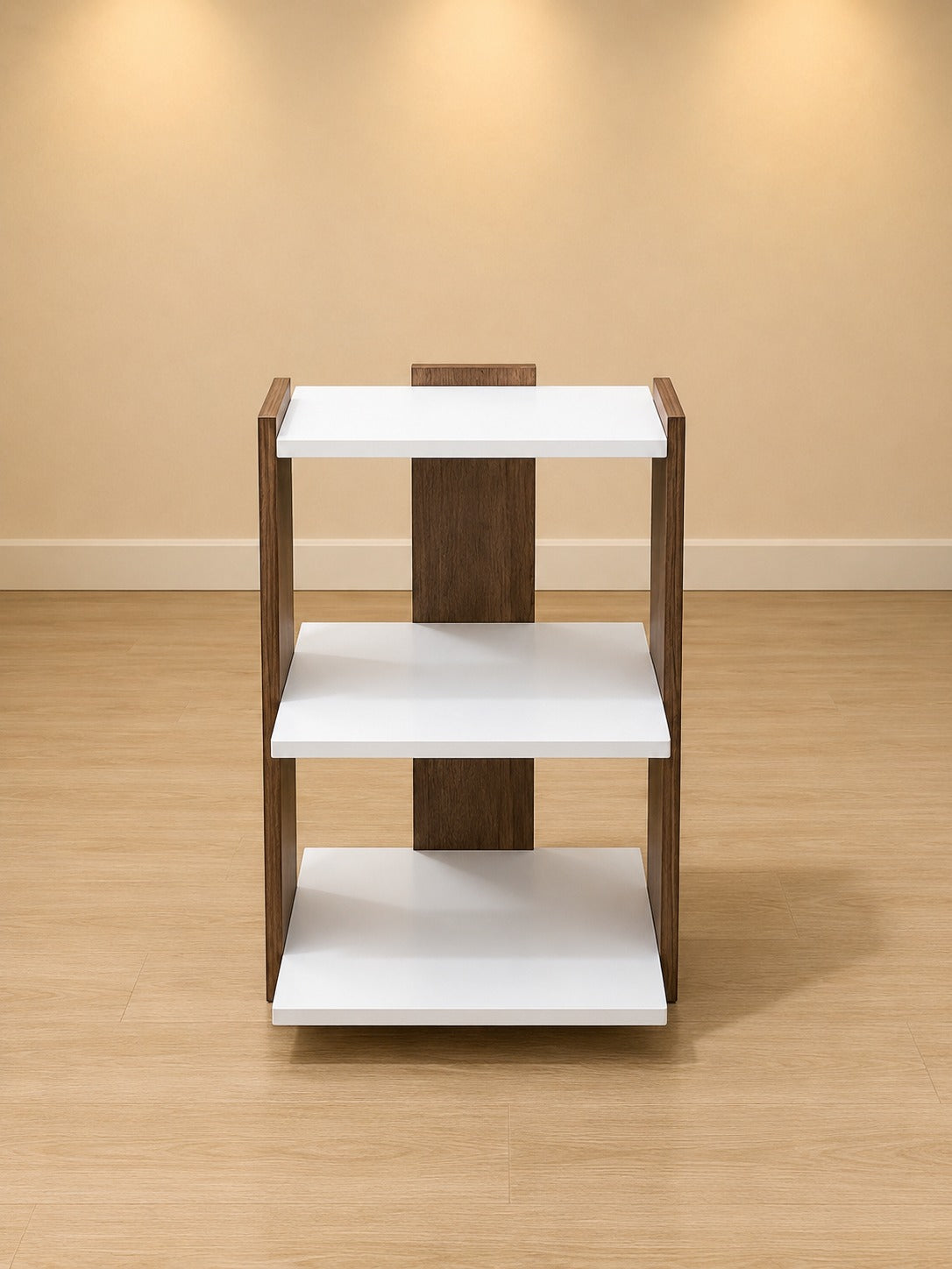 Side table 40×26cm - White x Wood RA-T166