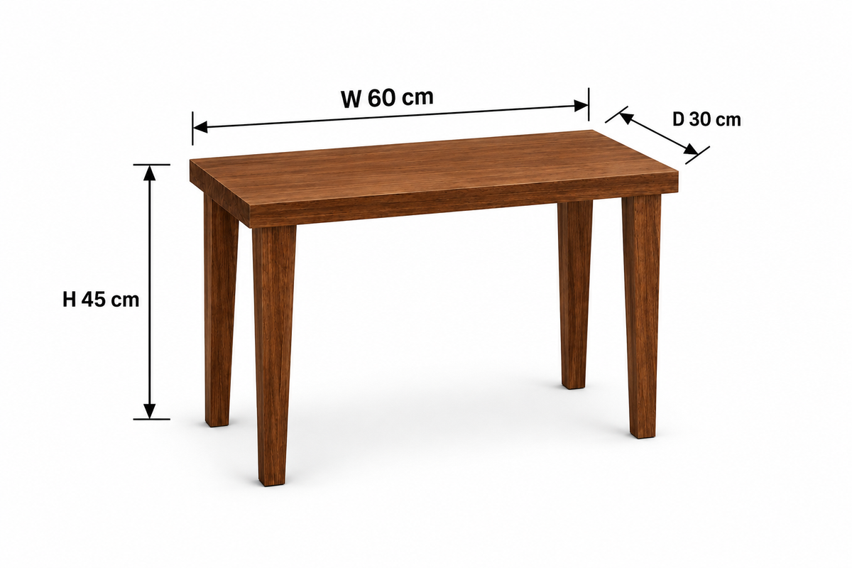 ترابيزة جانبية 60×30سم-بني RA-T199