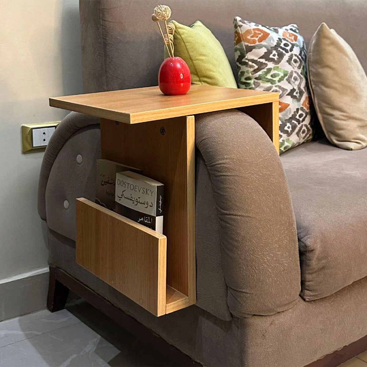 ترابيزة جانبية 37×35سم-خشبي RA-T207