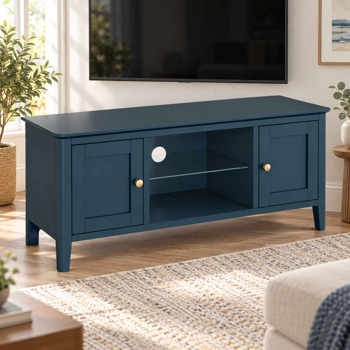 TV Table 120×35 cm – Blue  RA-U102 