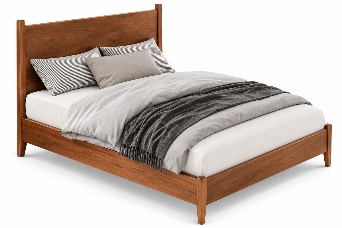 Youth bedroom set 4 pieces - brown RA-YR10
