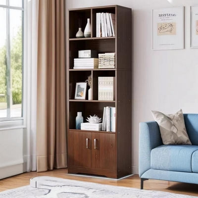 مكتبة مودرن 60×180سم-بني  RA-mk100