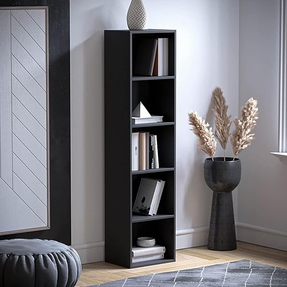 مكتبة مودرن 30×130سم-أسود RA-mk92