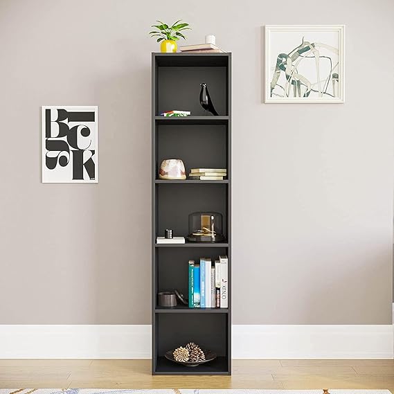 مكتبة مودرن 30×130سم-أسود RA-mk92