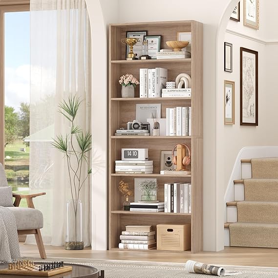 مكتبة مودرن 60×180سم-خشبي RA-mk93