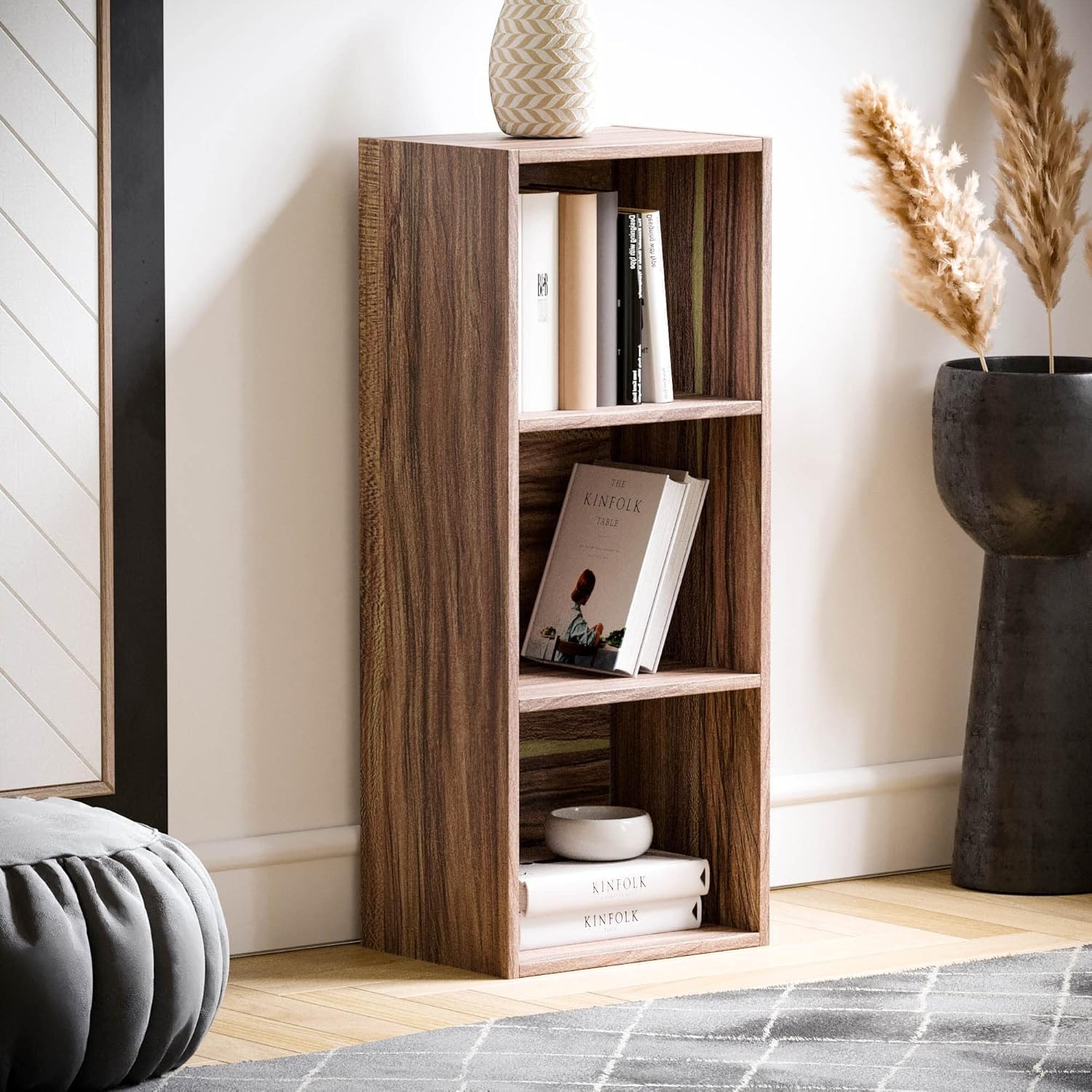 مكتبة مودرن 30×80سم-بني RA-mk96